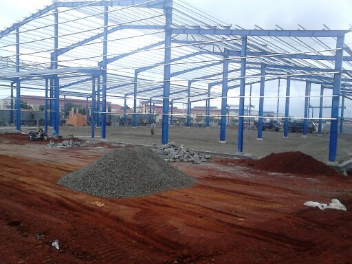Nhà thép tiền chế nhà máy